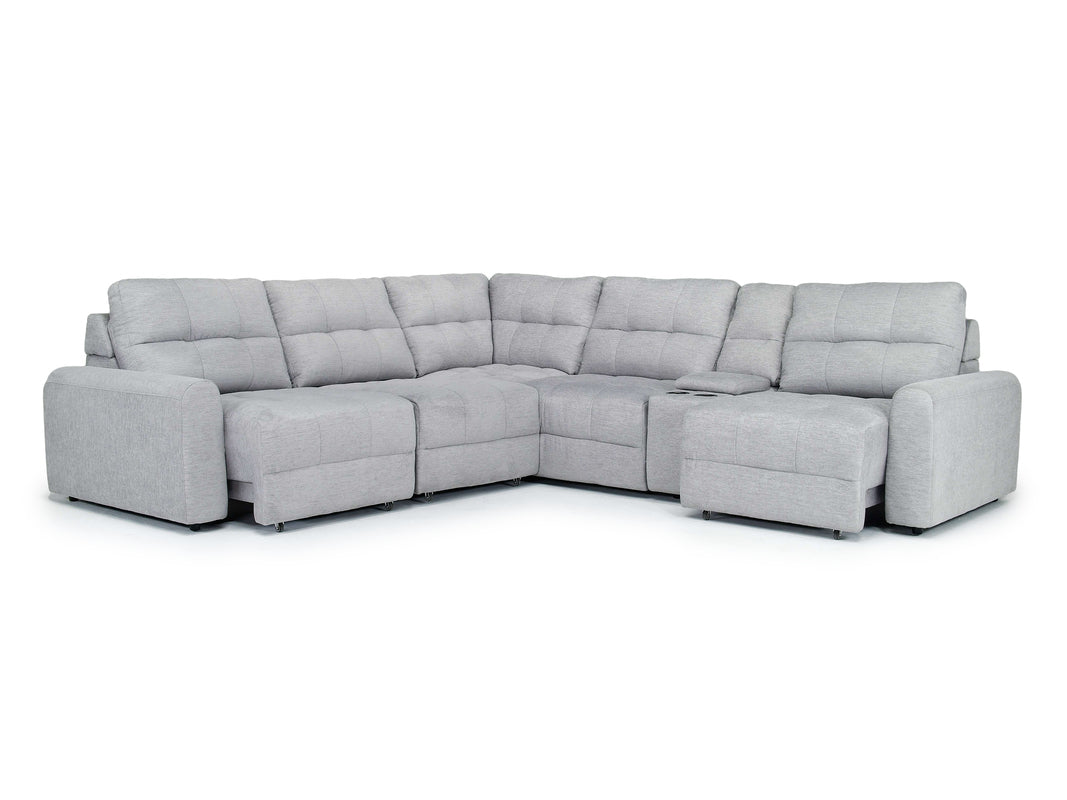 BRYCE0010:Bryce 6 Piece Sectional, Open