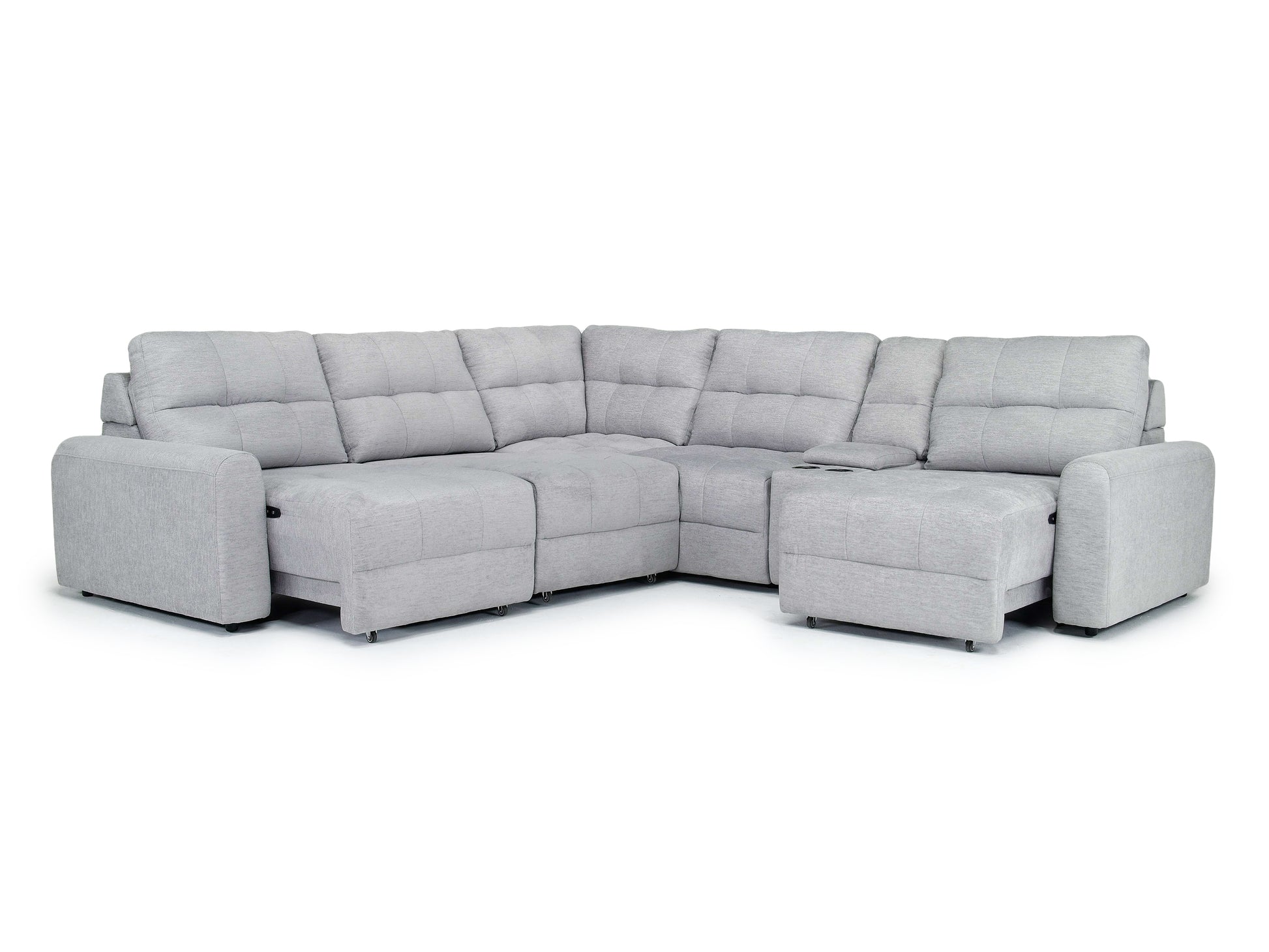 BRYCE0010:Bryce 6 Piece Sectional, Open