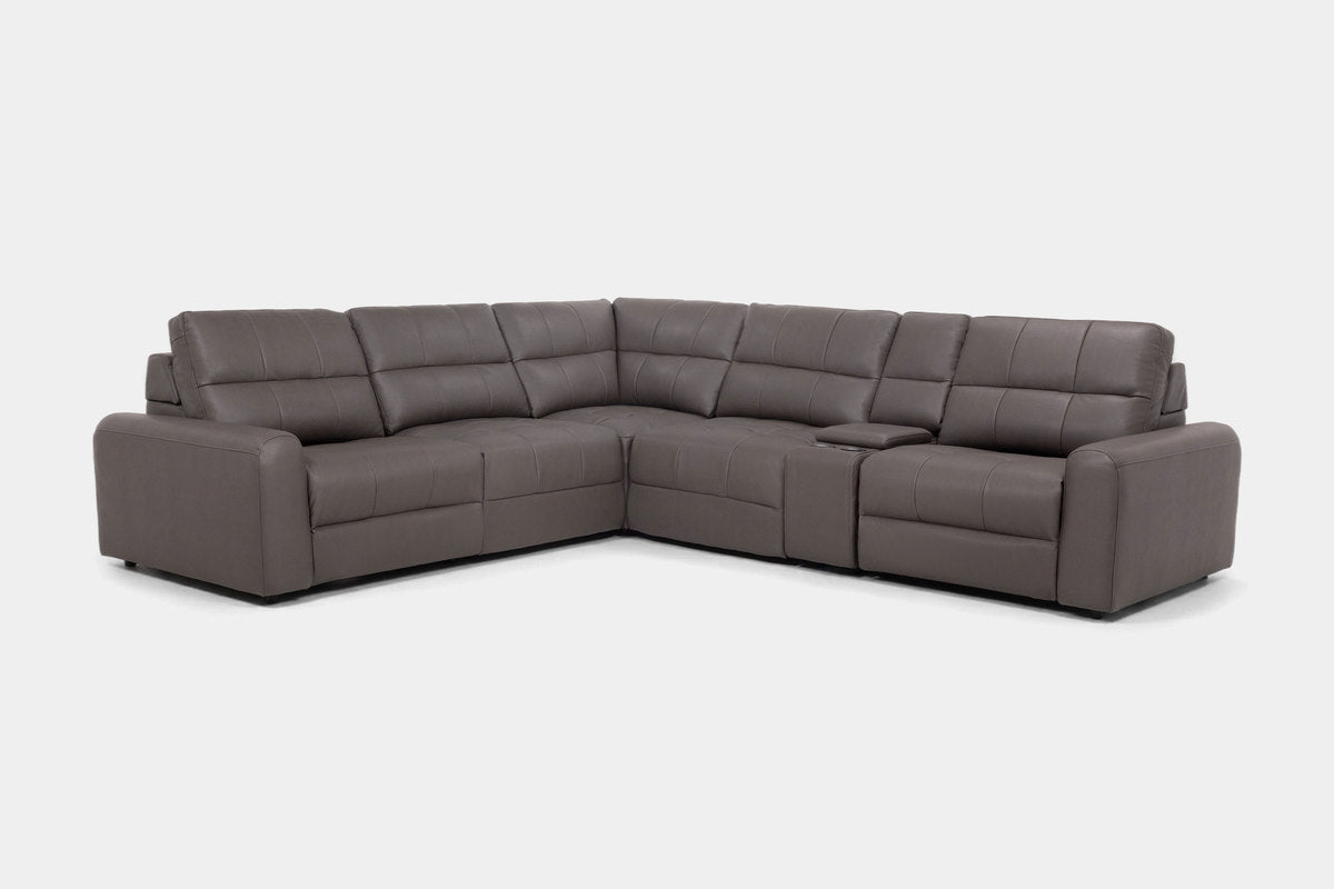 BRYCE0208:Bryce 6 Piece Power Sectional, Angled