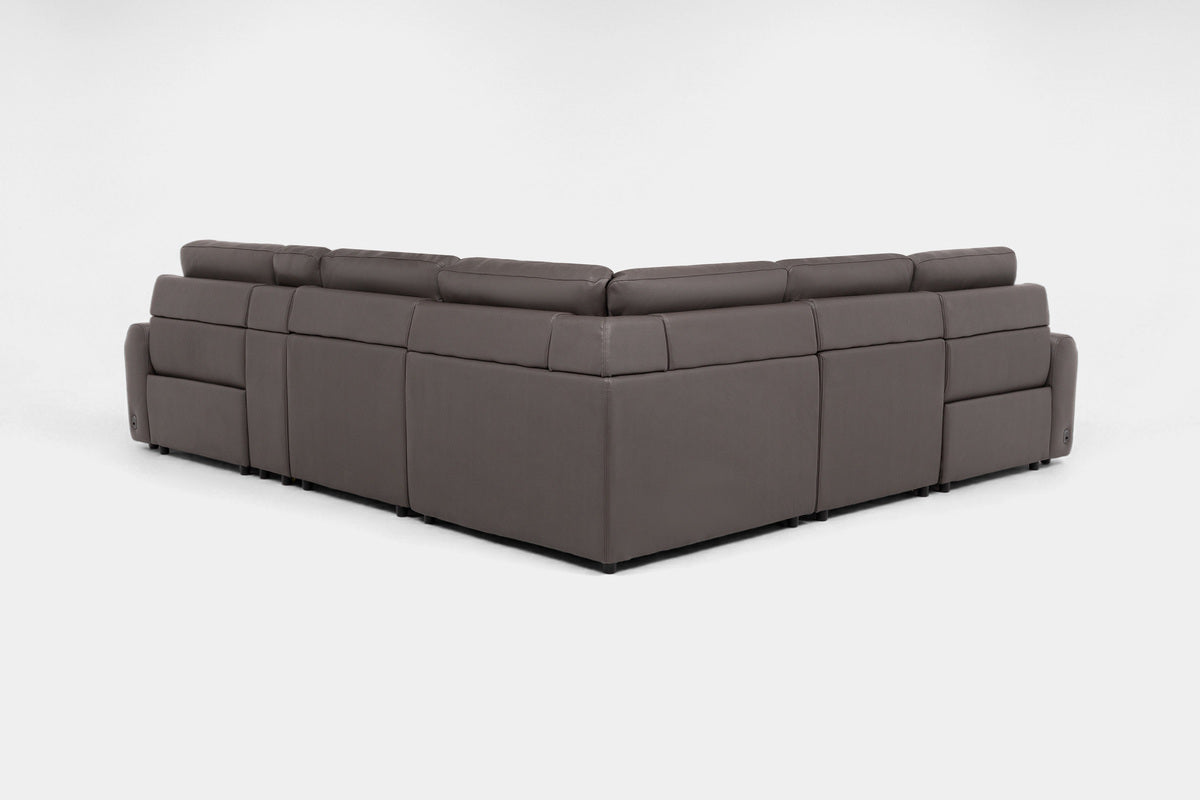 BRYCE0208:Bryce 6 Piece Power Sectional, Back