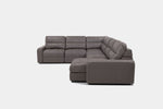 BRYCE0225:Bryce 6 Piece Power Sliding Sectional With Chaise & Armless Slider, Front