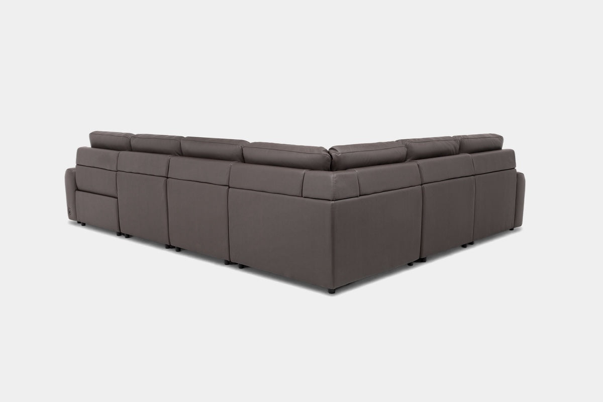 BRYCE0210:Bryce 6 Piece Power Chaise Sectional, Back