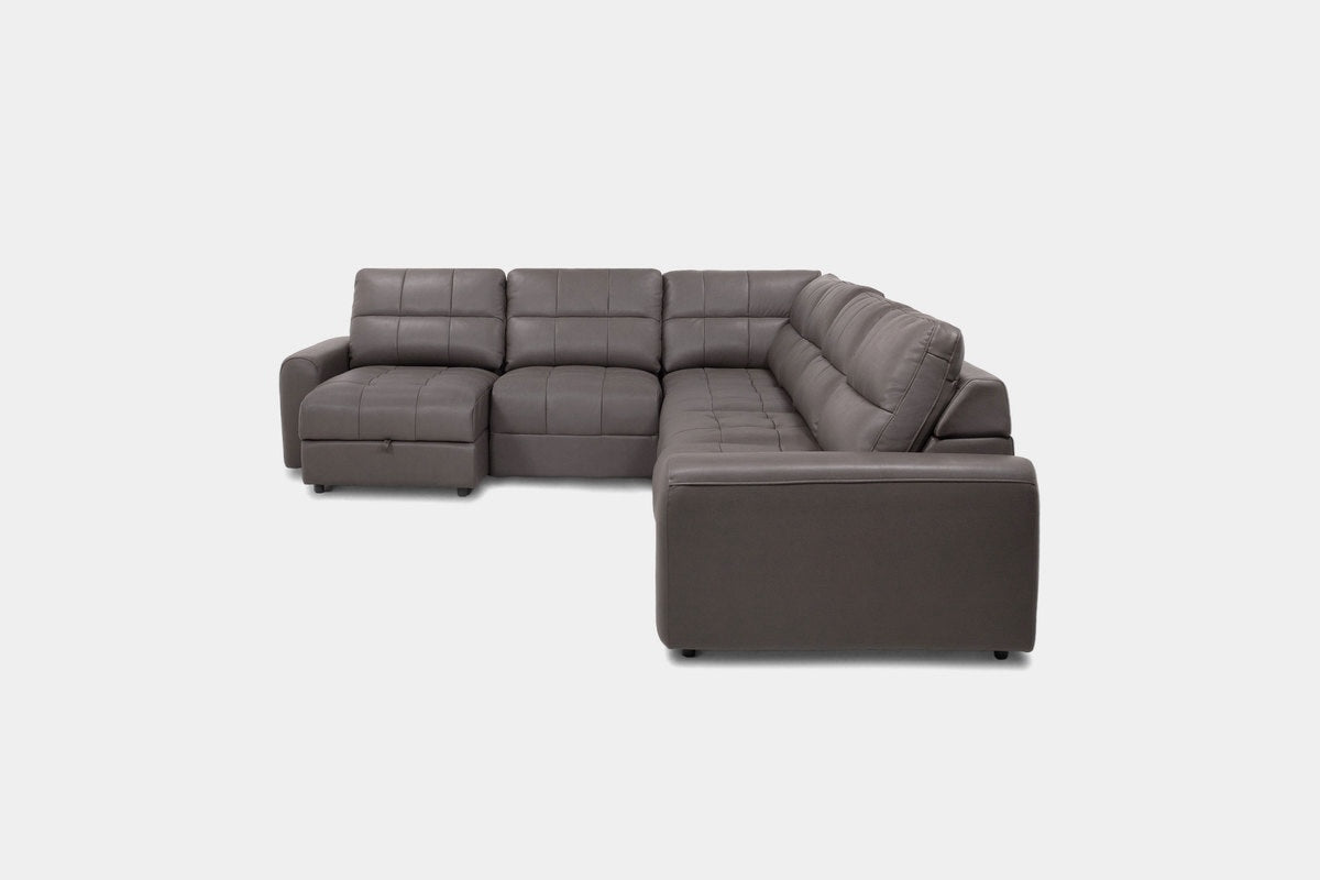 BRYCE0210:Bryce 6 Piece Power Chaise Sectional, Front