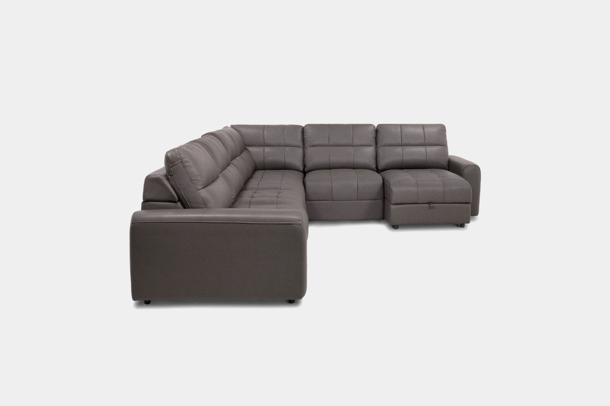 BRYCE0211:Bryce 6 Piece Power Chaise Sectional, Front