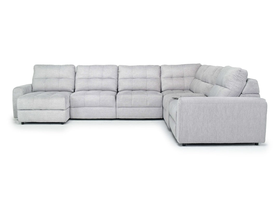 BRYCE0112:Bryce 7 Piece Sectional, Open