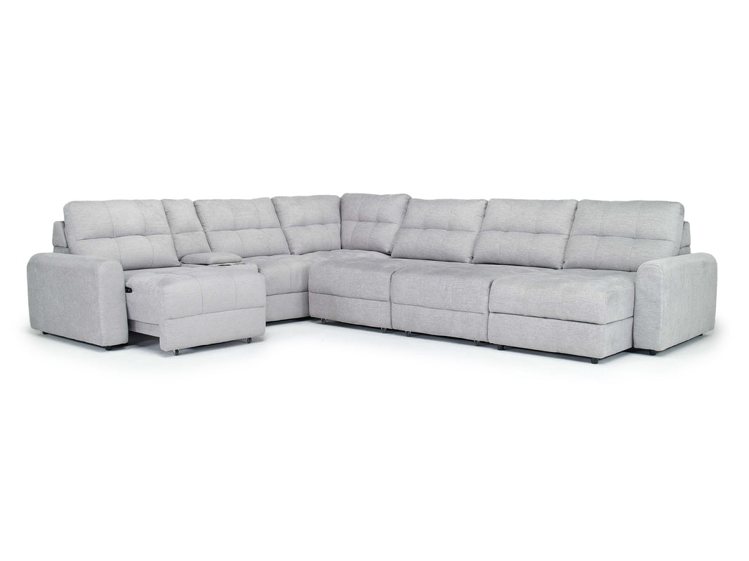 BRYCE0004:Bryce 7 Piece Sectional, Open
