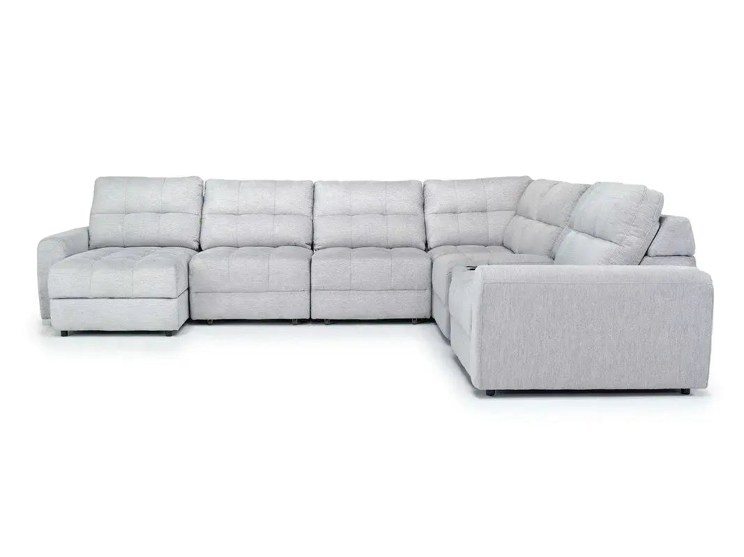 BRYCE0003:Bryce 7 Piece Sectional, Front