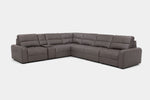 BRYCE0223:Bryce 7 Piece Power Sliding Sectional With Armless Slider, Angled