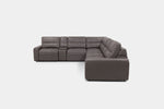BRYCE0223:Bryce 7 Piece Power Sliding Sectional With Armless Slider, Front