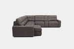 BRYCE0226:Bryce 7 Piece Power Sliding Sectional With Chaise & Armless Slider, Front