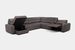 BRYCE0212:Bryce 7 Piece Power Chaise Sectional, ReclinedAngled