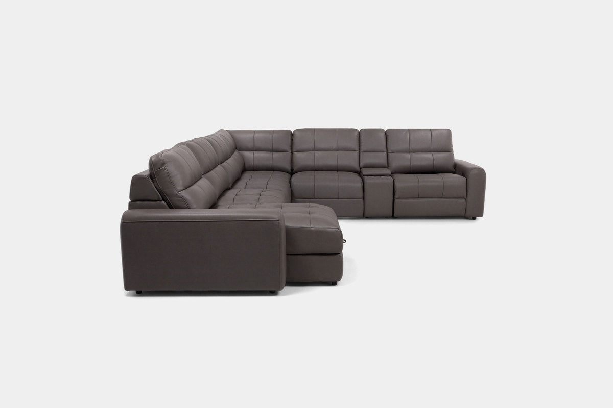 BRYCE0212:Bryce 7 Piece Power Chaise Sectional, Front