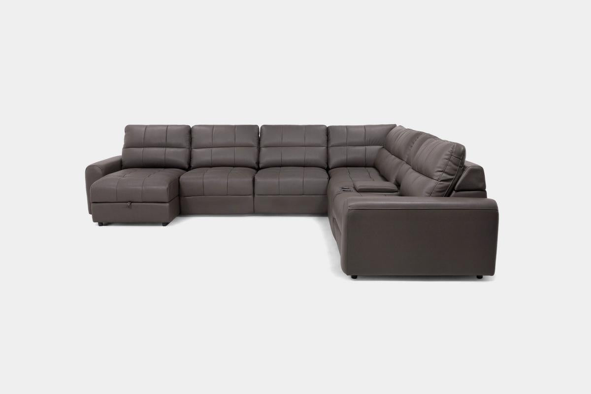 BRYCE0212:Bryce 7 Piece Power Chaise Sectional, Front