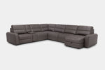 BRYCE0213:Bryce 7 Piece Power Chaise Sectional, Angled