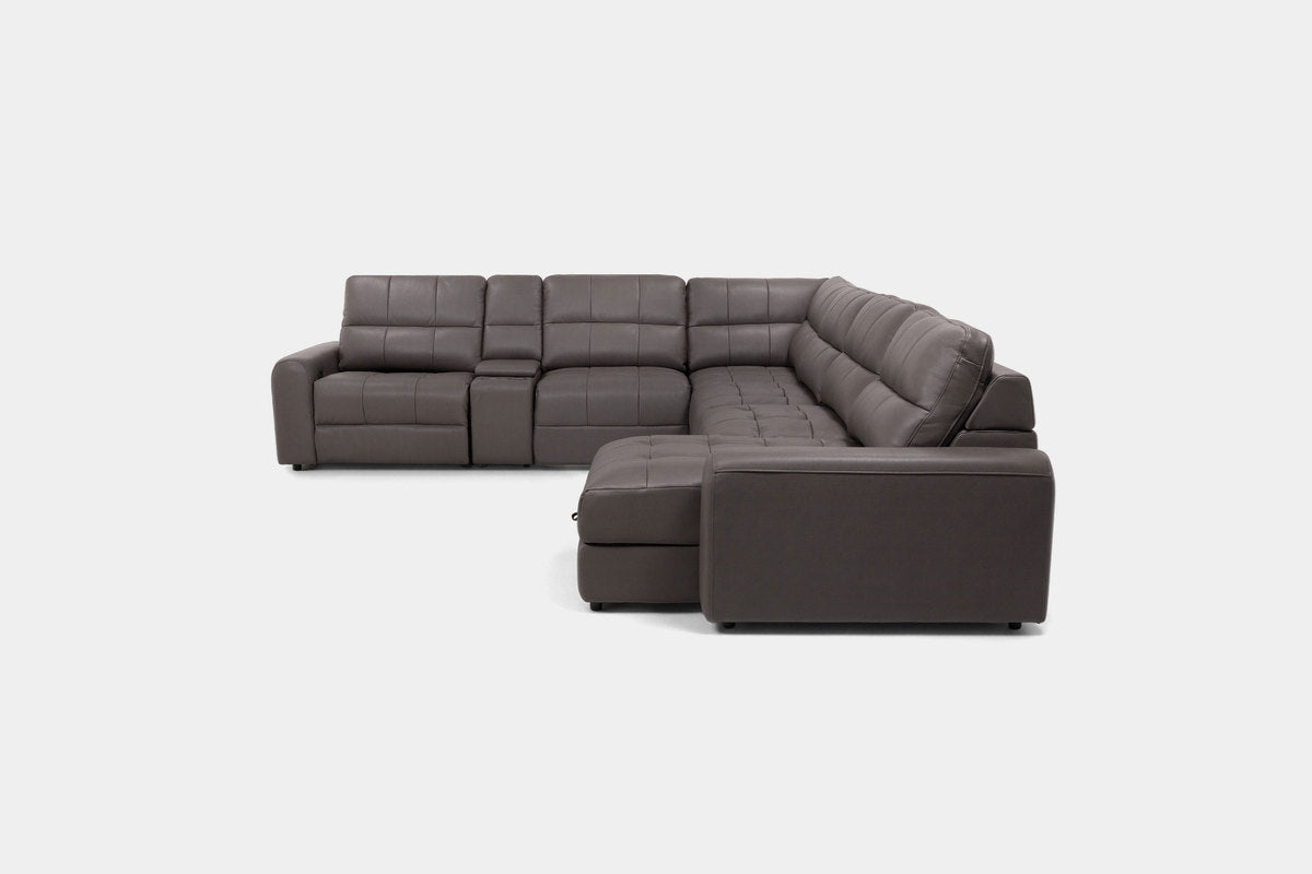 BRYCE0213:Bryce 7 Piece Power Chaise Sectional, Front