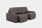 BRYCE0220:Bryce Power Sliding Sofa & Console Loveseat, Angled
