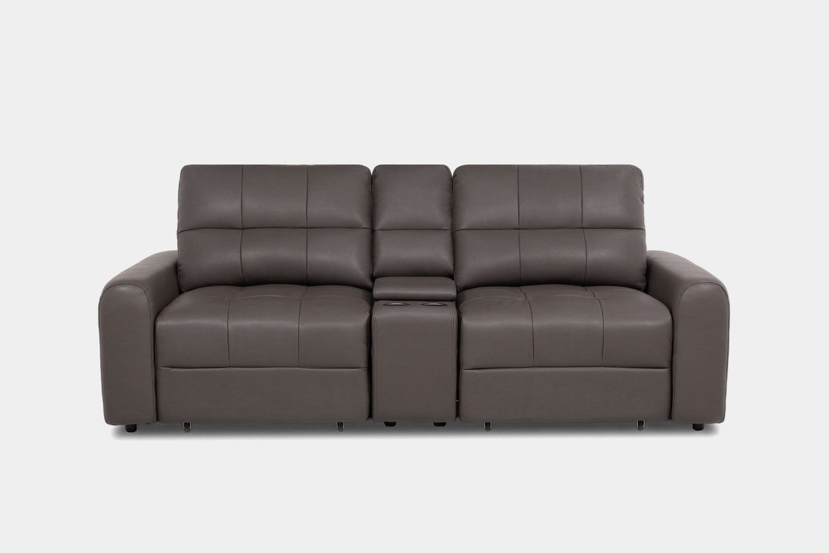BRYCE0220:Bryce Power Sliding Sofa & Console Loveseat, Front