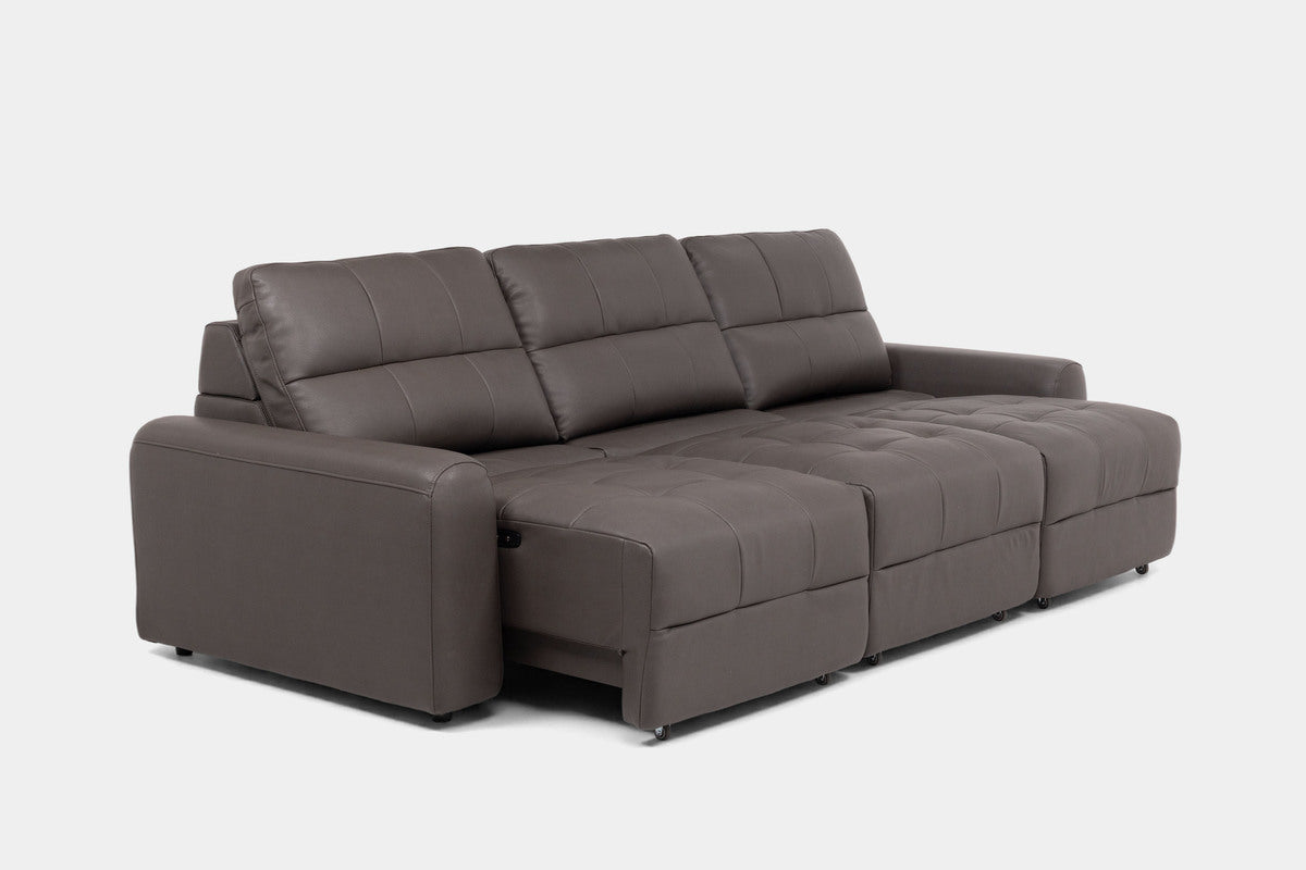 BRYCE0220:Bryce Power Sliding Sofa & Console Loveseat, Angled