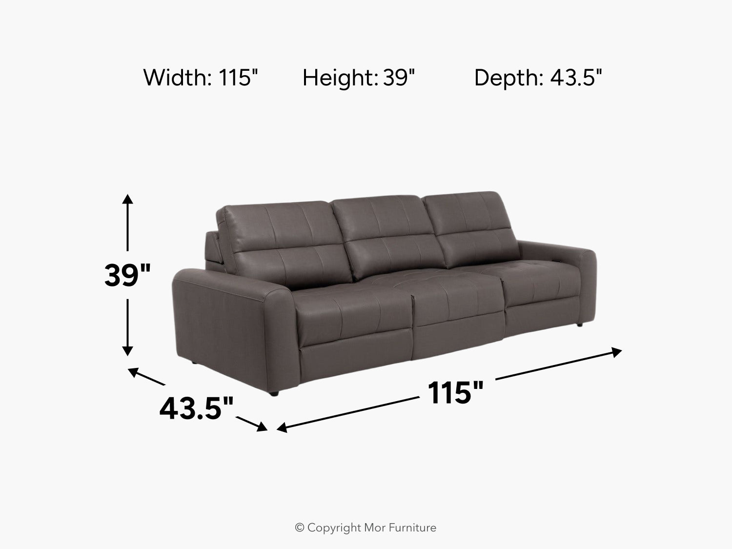 BRYCE0202:Bryce Power Sofa, 