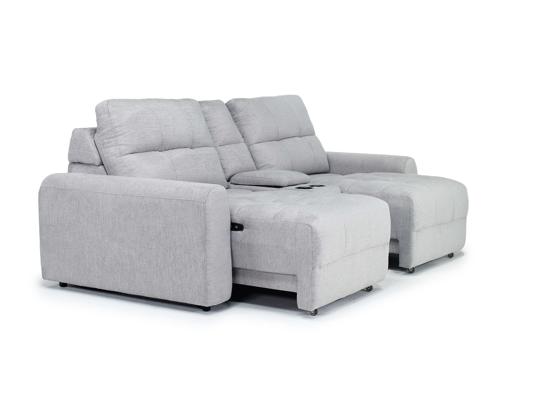 BRYCE0008:Bryce 2 Power Sofa & Console L, Open