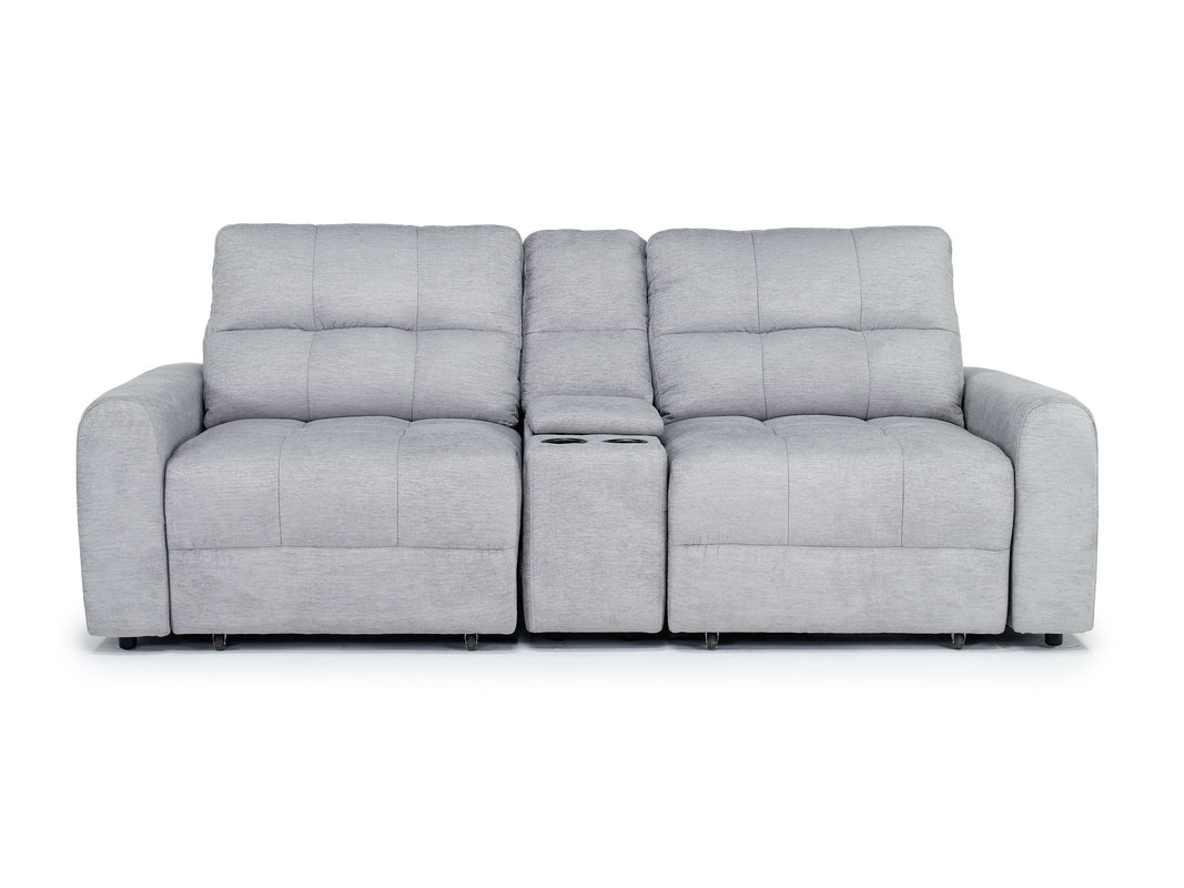 BRYCE0008:Bryce 2 Power Sofa & Console L, Front