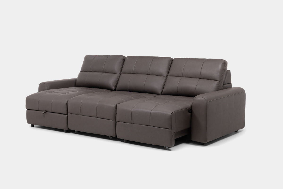 BRYCE0214:Bryce Power Slider Sofa Chaise, Angled