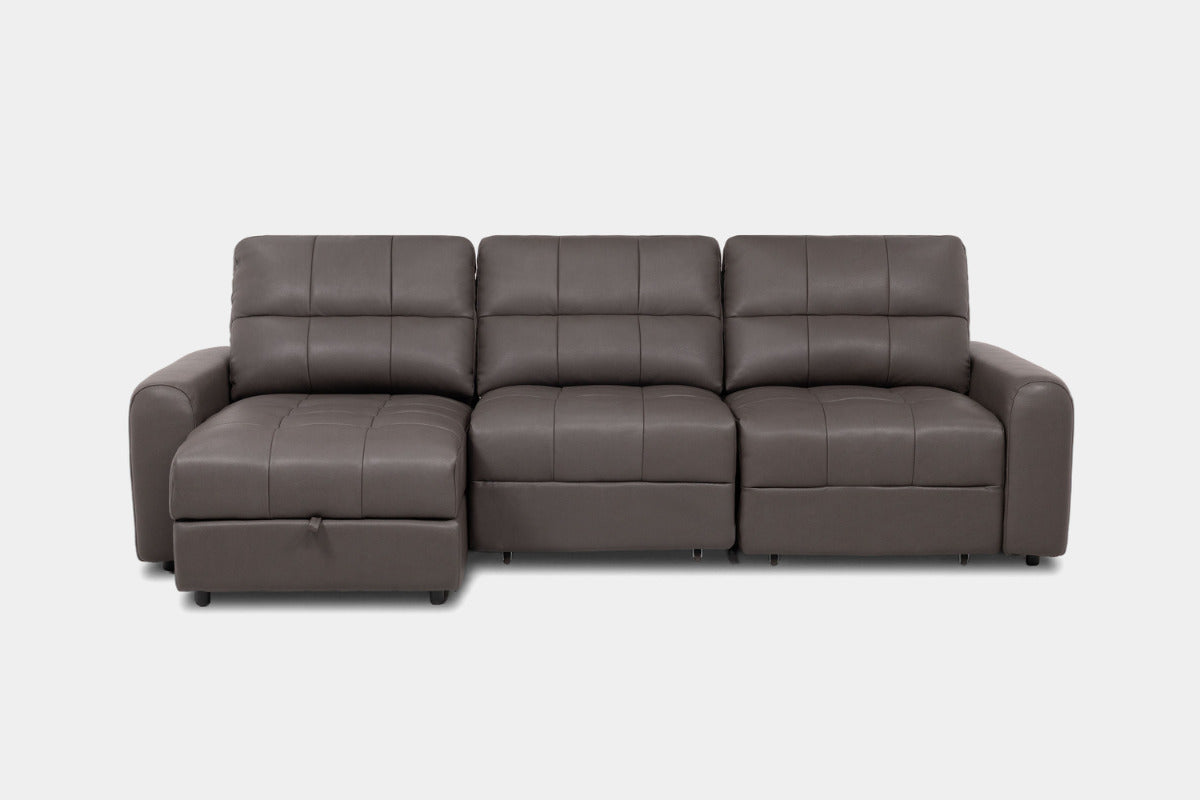 BRYCE0214:Bryce Power Slider Sofa Chaise, Front