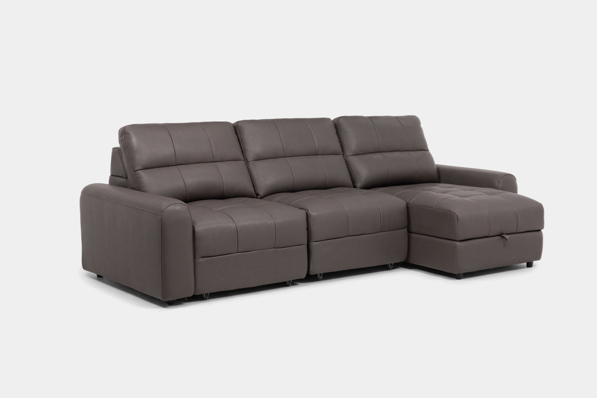 BRYCE0215:Bryce Power Slider Sofa Chaise, Angled