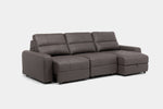 BRYCE0215:Bryce Power Slider Sofa Chaise, Angled