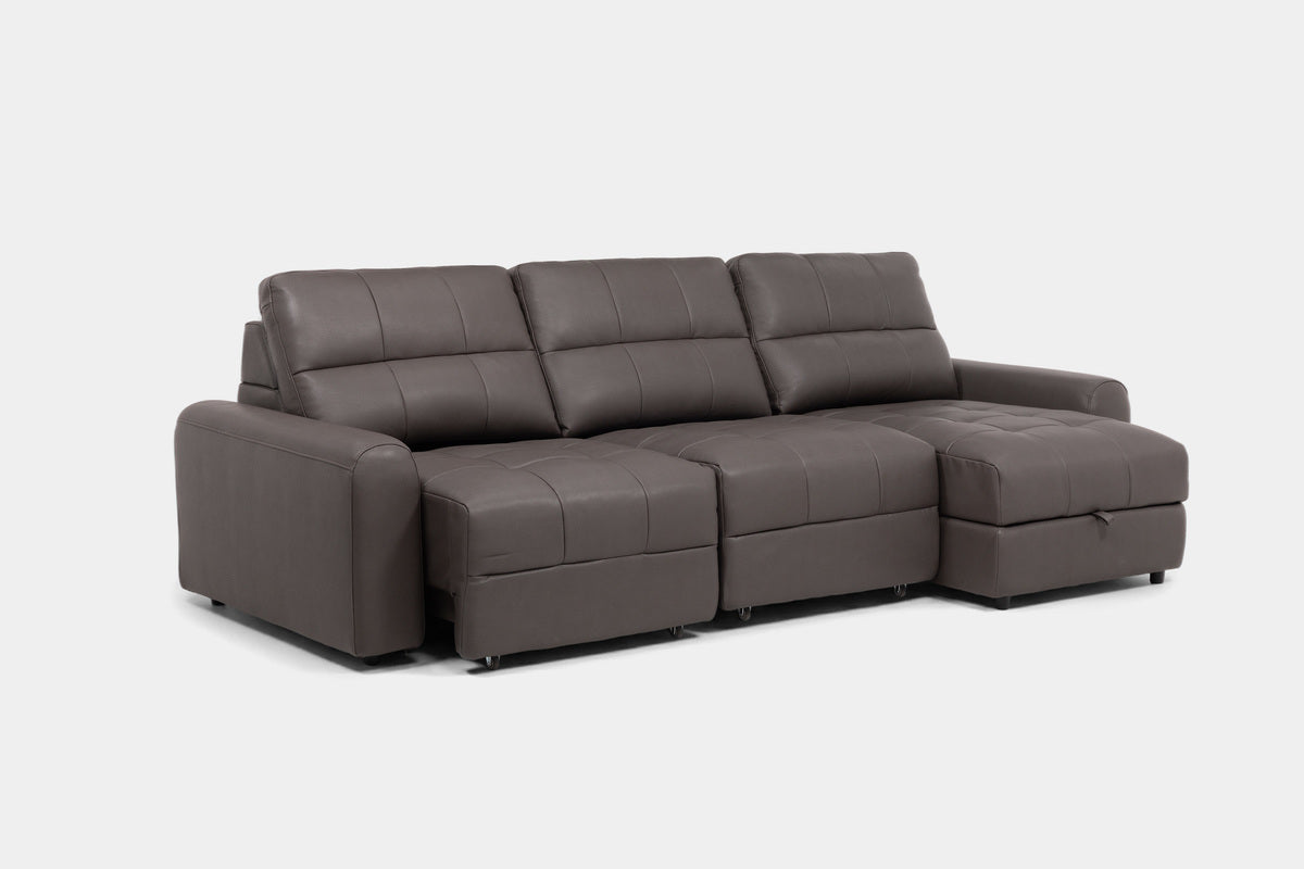 BRYCE0215:Bryce Power Slider Sofa Chaise, Angled