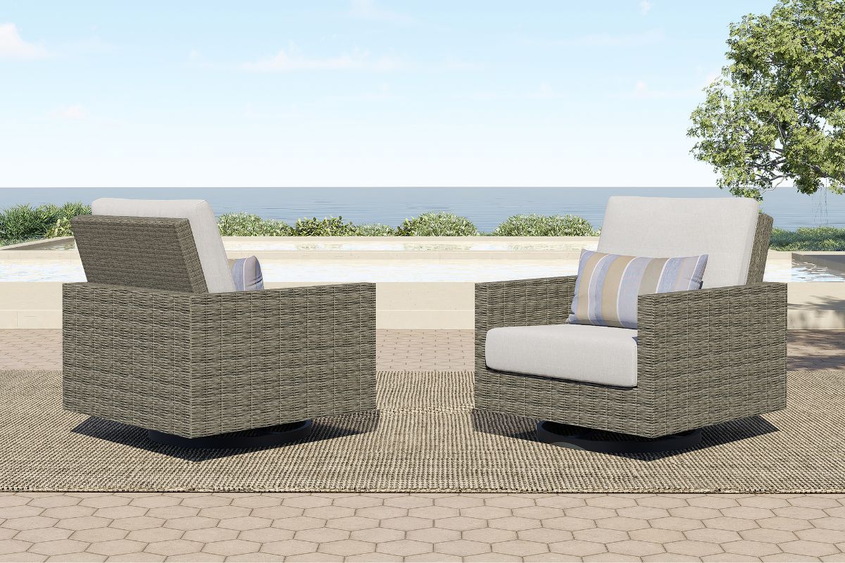 218852393:Bungalow Outdoor Accent Chair, Styled