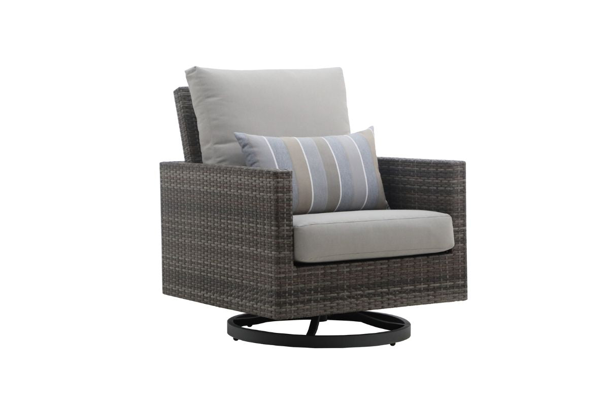 218852393:Bungalow Outdoor Accent Chair, Angle