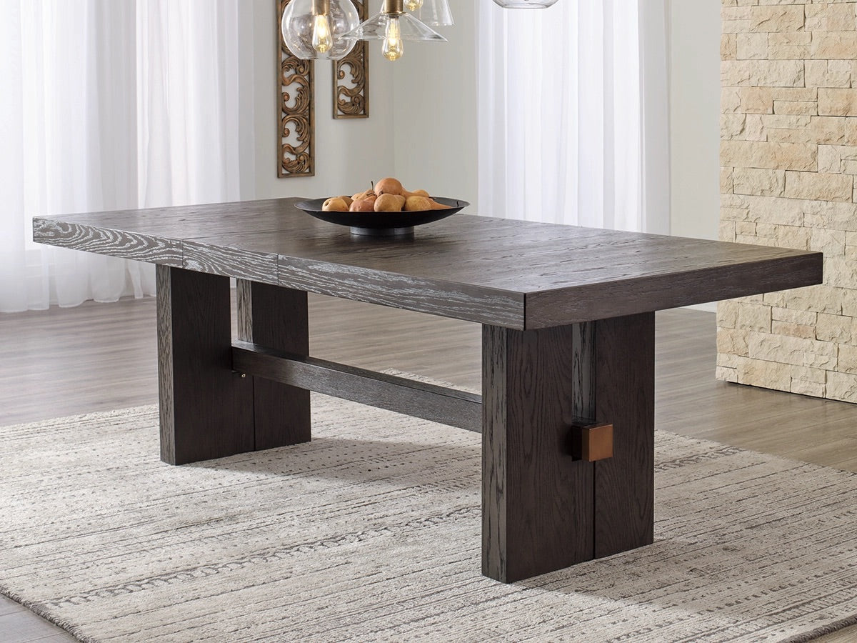 BURKHAU04:Burkhaus Dining Table & 6 Chai, Styled