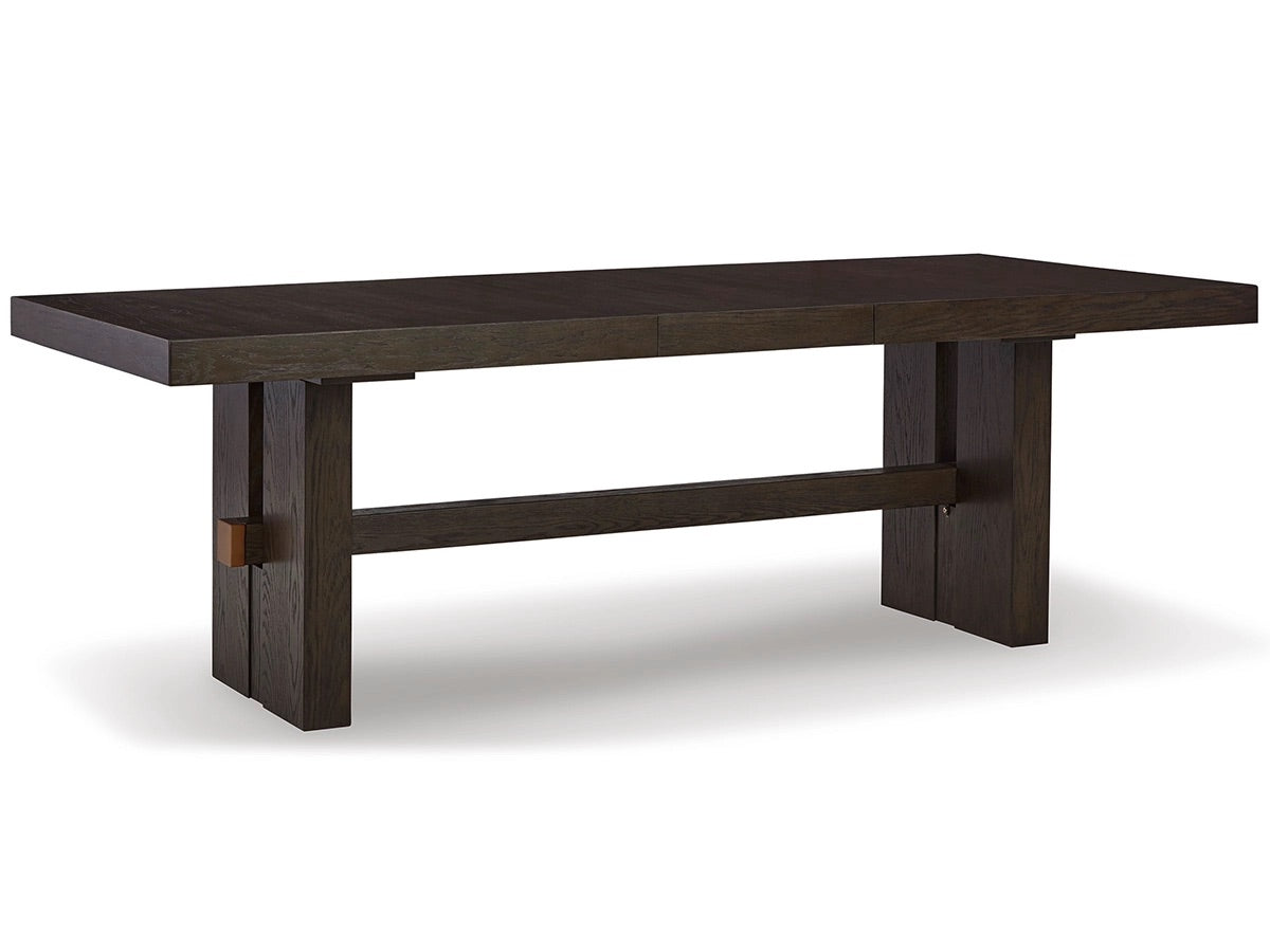 BURKHAU04:Burkhaus Dining Table & 6 Chai, Angle