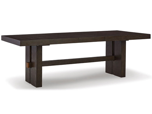 396886482:Burkhaus Dining Table, AngledAngle