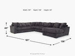 CASPER008:Casper Extra Large Tux Sofa Ch, 