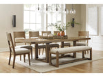 902784933:Cabalynn Dining Table, Styled