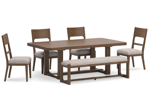 CABALYN01:Cabalynn Dining Table & 4 Chai, 