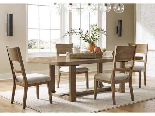 CABALYN01:Cabalynn Dining Table & 4 Chai, Styled
