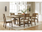 CABALYN03:Cabalynn Dining Table & 6 Chai, Styled