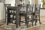 CAITBRO01:Caitbrook Counter Height Dining Table & 4 Stools, Styled