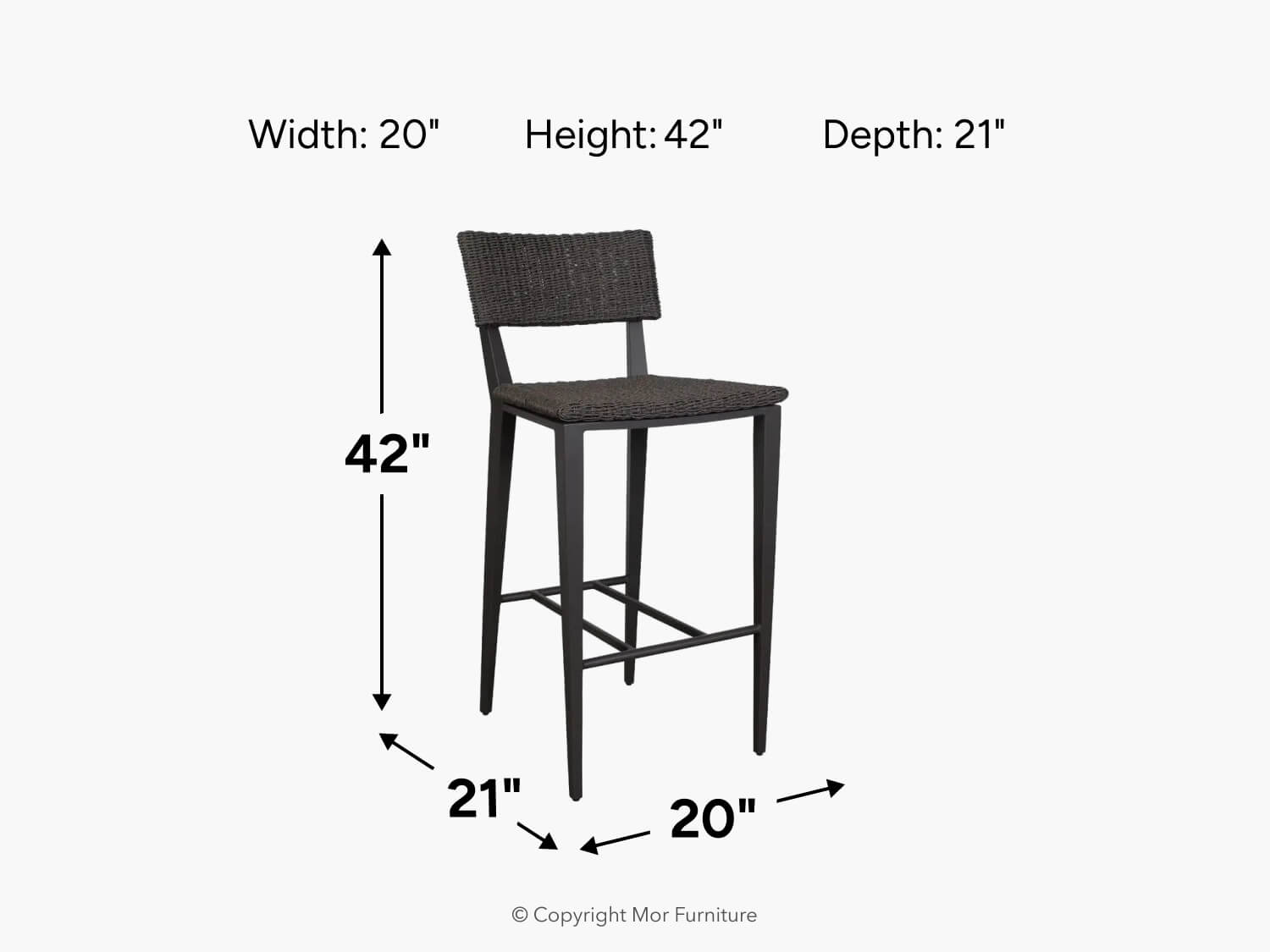 880285892:Calbas Outdoor Barstool, 