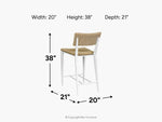 895667833:Calbas Outdoor Counter Height Stool, 