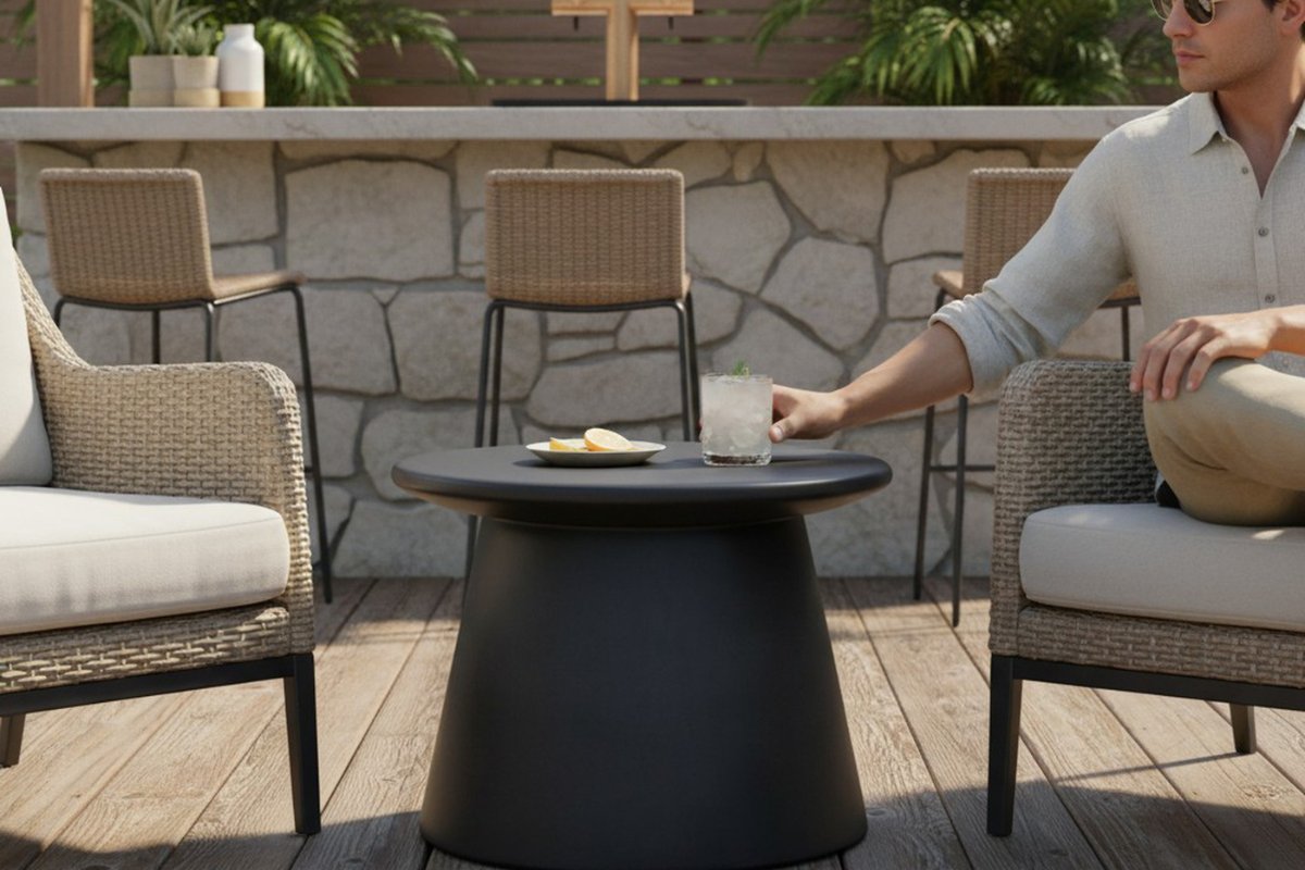 301757462:Calcifer Outdoor Coffee Table, Styled