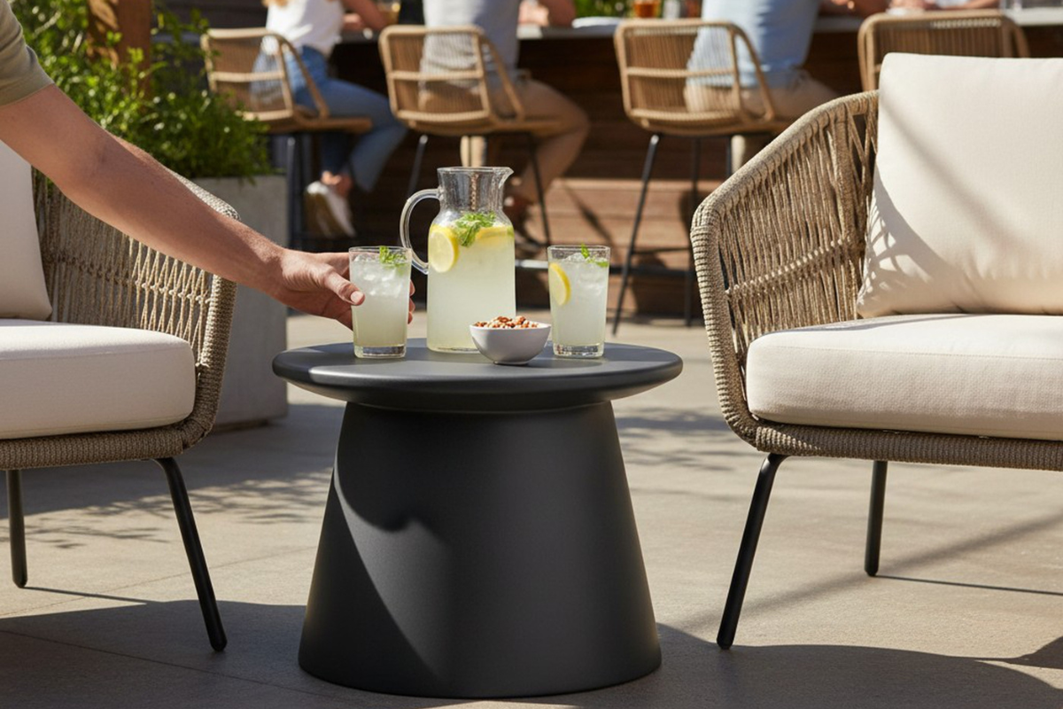 301757462:Calcifer Outdoor Coffee Table, Styled