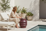 550287964:Calithea Outdoor End Table, Styled