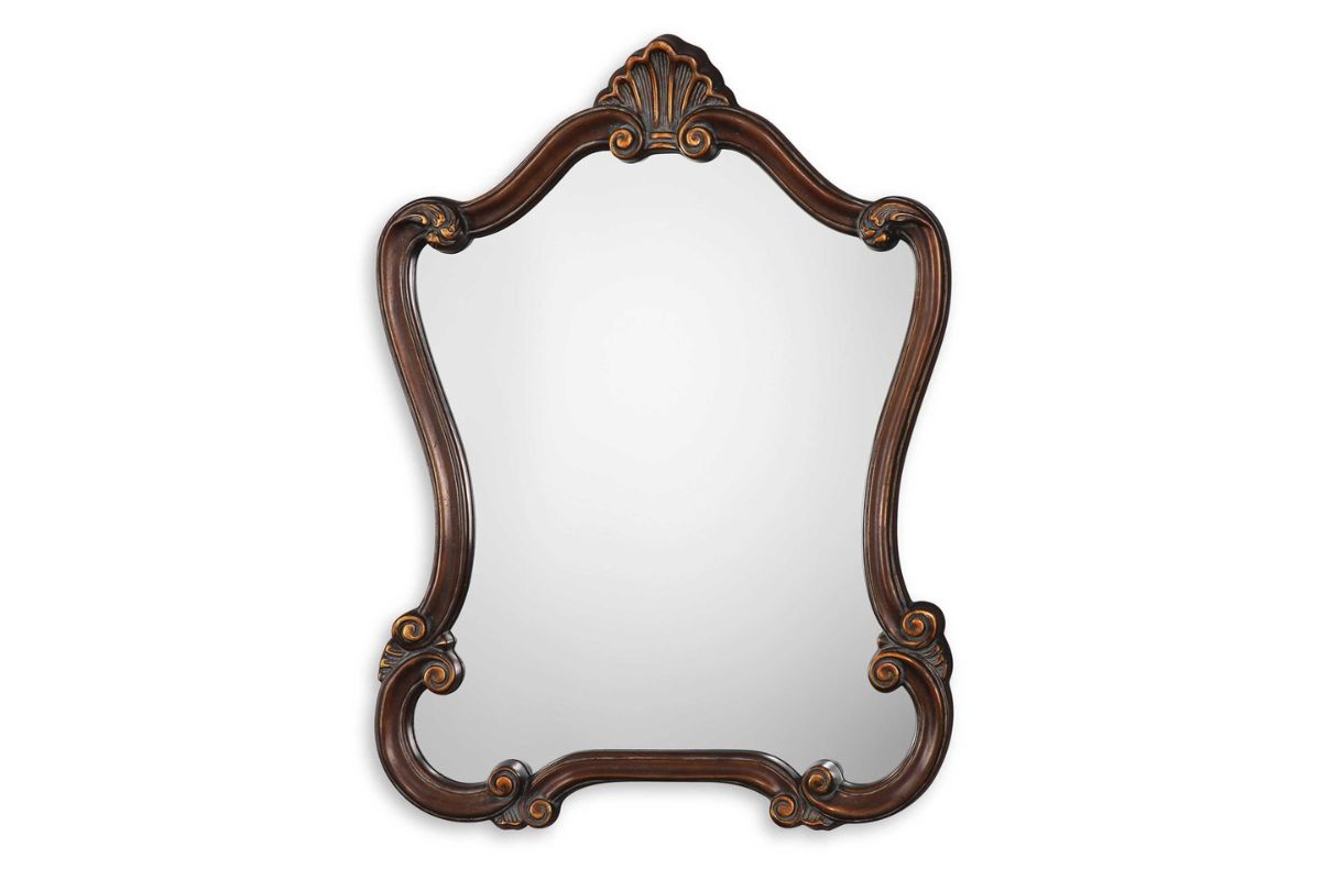 086701959:Calla Accent Mirror, Front