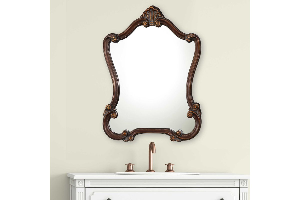 086701959:Calla Accent Mirror, Styled