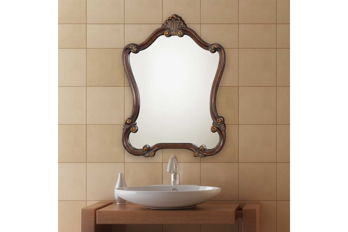 086701959:Calla Accent Mirror, Styled