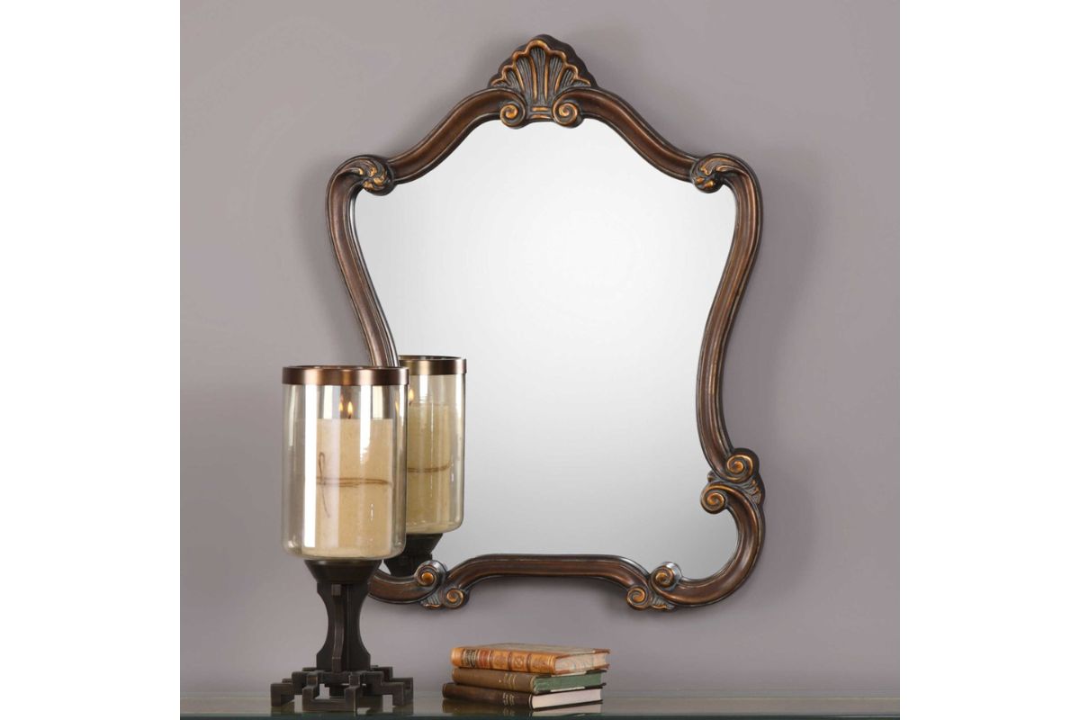 086701959:Calla Accent Mirror, Styled
